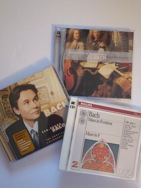 Classical Music Bach 5 CD Set Collection Bundle